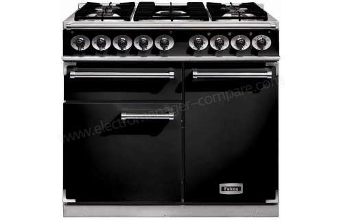 FALCON Deluxe 1000 DF Noir Chrom&eacute; Mates