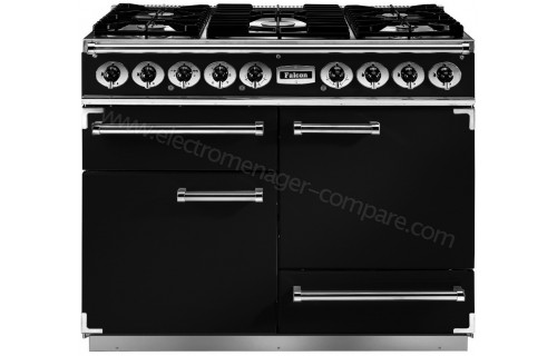 FALCON PKR 1092 Deluxe DF Noir Chrom&eacute;e Brillantes