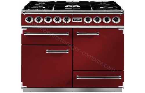 FALCON PKR 1092 Deluxe DF Rouge Nickel Brillantes