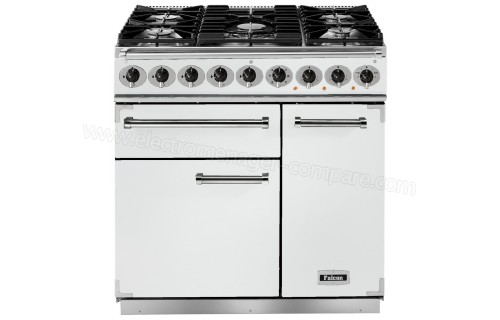 FALCON PKR 900 Deluxe DF Blanc Nickel Brillantes