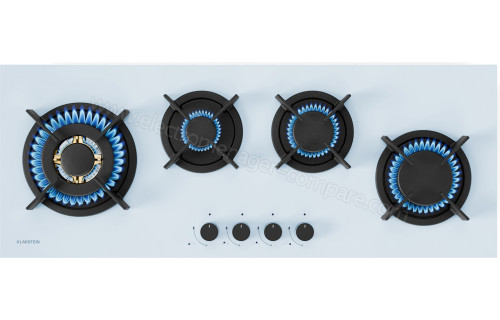 KLARSTEIN Goldflame 4 Slim Blanc