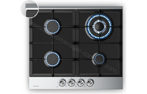 KLARSTEIN Verosteel 60 Gaz Argent