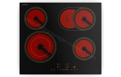 KLARSTEIN Victoria 60 Vitroc&eacute;ramique Noir