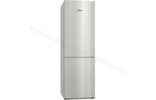 Réfrigérateur frigo combiné inox 331l froid ventilé no frost
