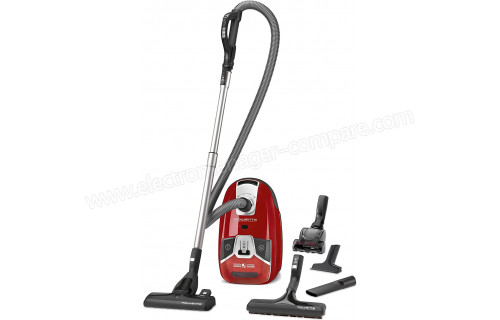 Aspirateur ROWENTA rouge taille compacte - Très peu servi