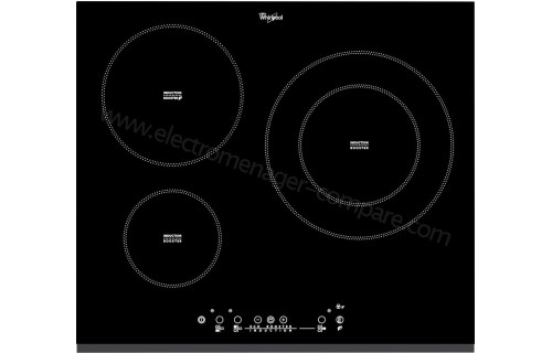 Whirlpool ACM 680 NEWH - Table de cuisson à induction - 3 plaques