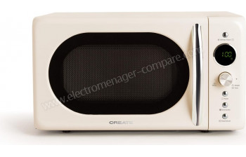 CREATE Microwave Retro Blanc - A partir de : 89.95 &euro; chez Create chez Darty