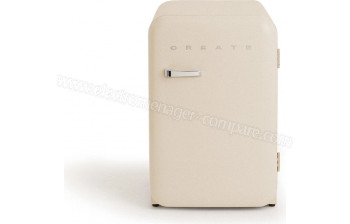 CREATE Retro Fridge 107L Argent Beige - A partir de : 460.95 &euro; chez Create chez Amazon