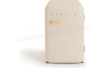 CREATE Retro Fridge 107L Bois Beige - A partir de : 460.95 &euro; chez Create chez Amazon