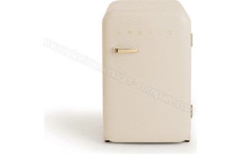 CREATE Retro Fridge 107L Or Beige - A partir de : 460.95 &euro; chez Create chez Darty