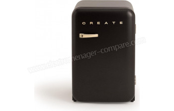 CREATE Retro Fridge 107L Or Noir - A partir de : 460.95 &euro; chez Create chez Amazon