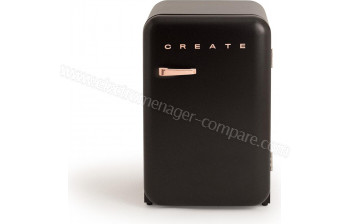 CREATE Retro Fridge 107L Rose Gold Noir - A partir de : 460.95 &euro; chez Create chez Darty