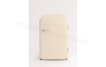 CREATE Retro Fridge 107L Sable Blanc Cass&eacute; - A partir de : 460.95 &euro; chez Create chez Amazon