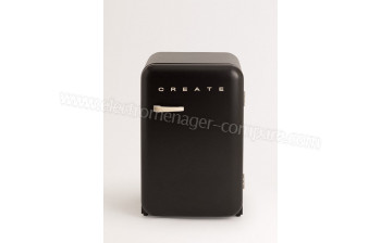 CREATE Retro Fridge 107L Sable Noir - A partir de : 460.95 &euro; chez Create chez Darty