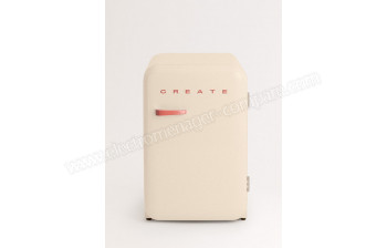 CREATE Retro Fridge 107L Terracotta Blanc Cass&eacute; - A partir de : 460.95 &euro; chez Create chez Amazon