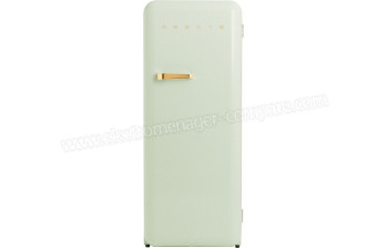 CREATE Retro Fridge 281L Or Vert Pastel