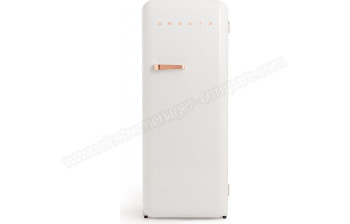 CREATE Retro Fridge 281L Rose Gold Blanc