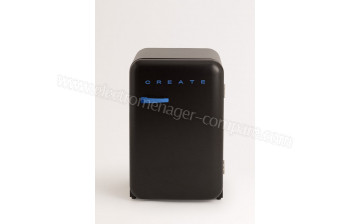 CREATE Retro Fridge 107L Bleu Cobalt Noir - A partir de : 460.95 &euro; chez Create chez Amazon