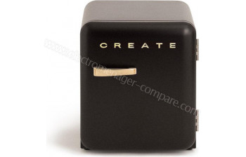 CREATE Retro Fridge 48L Or Noir - A partir de : 299.95 &euro; chez Create chez Cdiscount