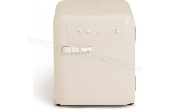 CREATE Retro Fridge 48L Marbre Beige - A partir de : 310.95 &euro; chez Create chez Darty