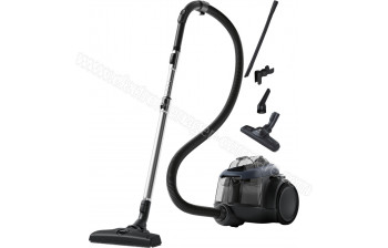 Aspirateur traîneau sans sac SIGNATURE CJ300SS Bleu et noir - Aspirateur BUT