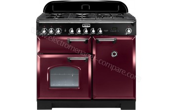 FALCON Classic Deluxe 100 DF Rouge Chrom&eacute; - A partir de : 4279.00 &euro; chez Abribat Electromenager