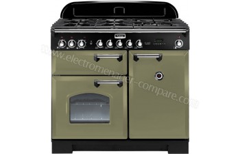 FALCON Classic Deluxe 100 DF Vert Chrom&eacute; - A partir de : 4279.00 &euro; chez Abribat Electromenager