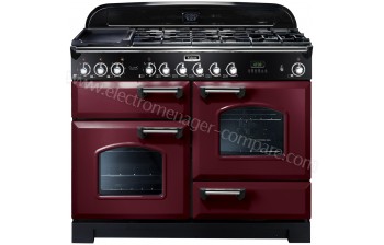 FALCON Classic Deluxe 110 DF Rouge Chrom&eacute; - A partir de : 4399.00 &euro; chez Abribat Electromenager