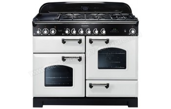 FALCON Classic Deluxe 110 DF Blanc Chrom&eacute; - A partir de : 4399.00 &euro; chez Abribat Electromenager