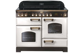 FALCON Classic Deluxe 110 Induction Blanc Laiton V2 - A partir de : 5199.00 &euro; chez Abribat Electromenager