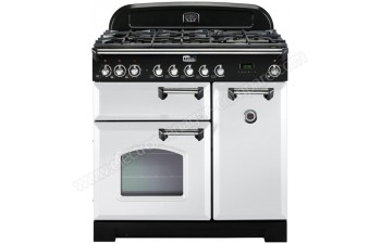 FALCON Classic Deluxe 90 DF Blanc Chrom&eacute; - A partir de : 3989.00 &euro; chez Abribat Electromenager