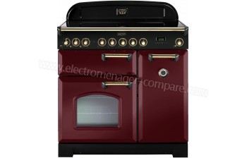 FALCON Classic Deluxe 90 Vitroc&eacute;ramique Rouge Laiton - A partir de : 4449.00 &euro; chez Abribat Electromenager
