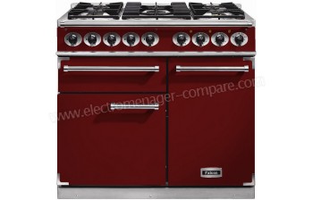 FALCON Deluxe 1000 DF Rouge Nickel Brillantes
