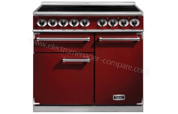 FALCON Deluxe 1000 Induction Rouge Nickel - A partir de : 7139.00 &euro; chez Abribat Electromenager
