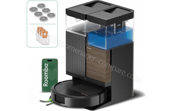 IROBOT Roomba Plus 576 Combo AutoWash Noir - A partir de : 449.00 &euro; chez Amazon