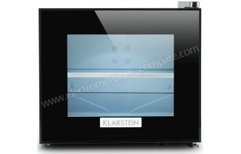 KLARSTEIN Frosty 10 L Noir Porte Vitr&eacute;e - A partir de : 124.99 &euro; chez Klarstein chez Amazon