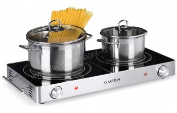 KLARSTEIN VariCook Duo Argent - A partir de : 90.99 &euro; chez Electronic-star chez Darty