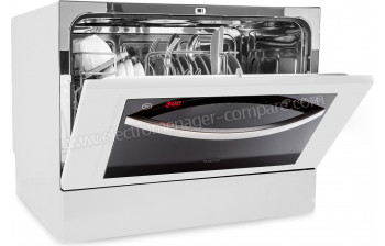 GEDTECH - Lave vaisselle GLV6T49SL - 6 couverts - 49 dB - Départ différé  GEDTECH