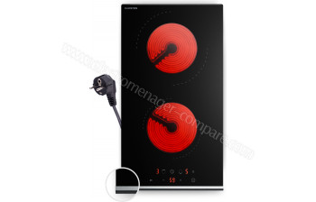 KLARSTEIN Verosteel 30 Vitroc&eacute;ramique Noir