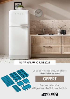 Bon Plan Smeg Mai/Juin 2024 : Un set de 7 moules en silicone offert