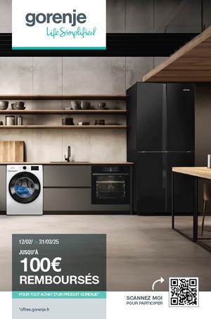 ODR Gorenje Fv./Mars 2025 : Promos de Fvrier