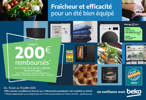 ODR Beko Juin/Juill. 2025 : Pour un �t� bien �quip�