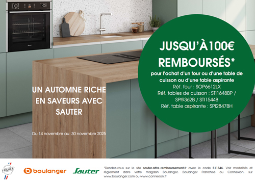ODR Sauter / Boulanger Novembre 2025 : Un automne riche en saveurs