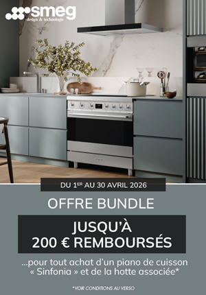 ODR Smeg Avril 2026 : Offre Bundle piano de cuisson et hotte
