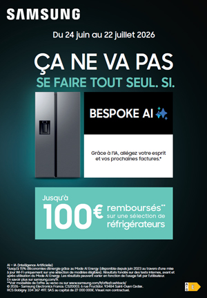 ODR Samsung Froid Juin/Juill. 2026 : �a ne va pas se faire tout seul. Si.