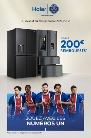 ODR Froid Haier Ao�t/Sept. 2026 : Jouez avec les num�ros Un