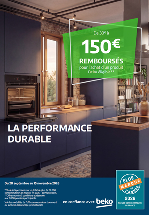 ODR Beko Sept./Nov. 2026 : La performance durable