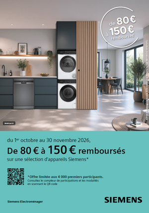ODR Siemens Oct./Nov. 2026 : Offre Lavage 2026