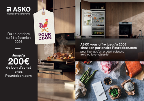 Bon Plan Asko Oct./D�c. 2026 : Jusqu'� 200� de bon d'achat chez Pourdebon.com