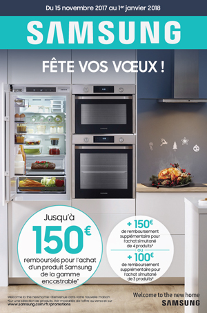 ODR Samsung : F�te vos voeux / Encastrable